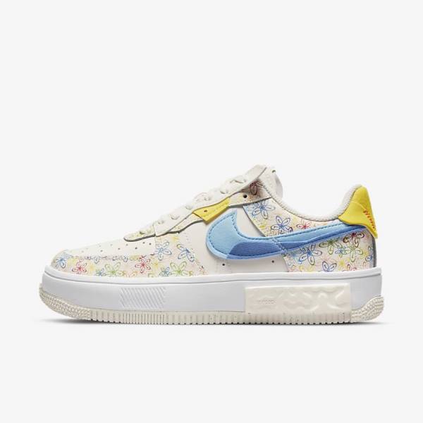 Women\'s Nike Air Force 1 Fontanka Trainers Royal / Blue | NK954LSK