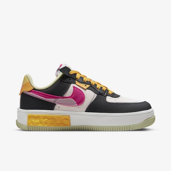 Women's Nike Air Force 1 Fontanka Trainers White / Purple / Pink | NK954QSM