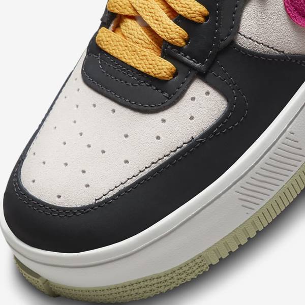 Women's Nike Air Force 1 Fontanka Trainers White / Purple / Pink | NK954QSM