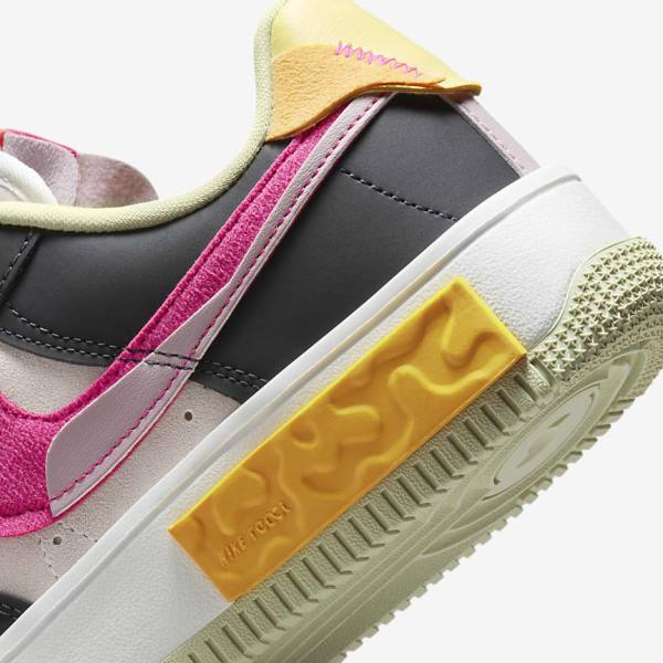 Women's Nike Air Force 1 Fontanka Trainers White / Purple / Pink | NK954QSM