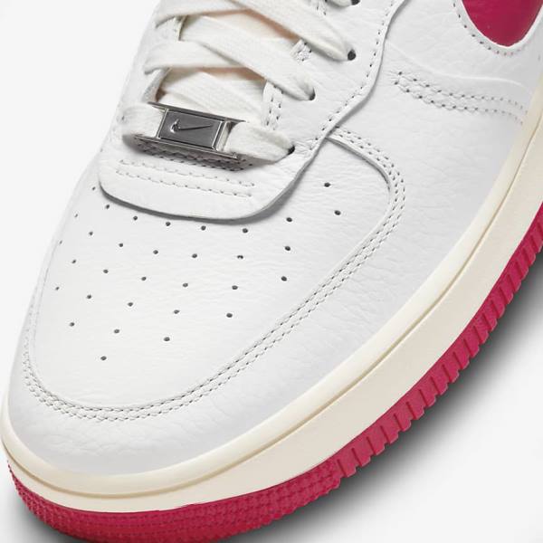 Women's Nike Air Force 1 Sculpt Trainers White / Red | NK186EHZ