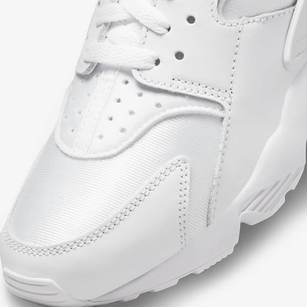 Women's Nike Air Huarache Trainers White / Platinum | NK491GZF