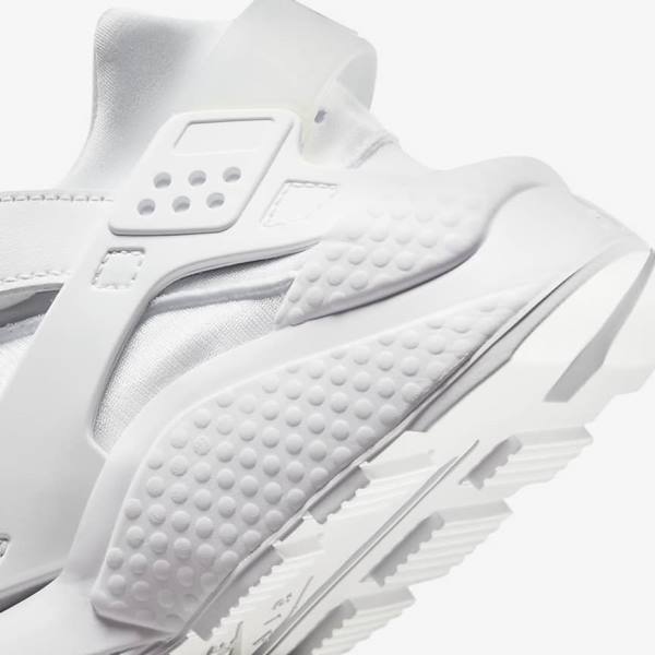 Women's Nike Air Huarache Trainers White / Platinum | NK491GZF