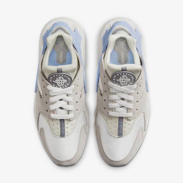 Women's Nike Air Huarache Trainers White / Grey | NK796RWH