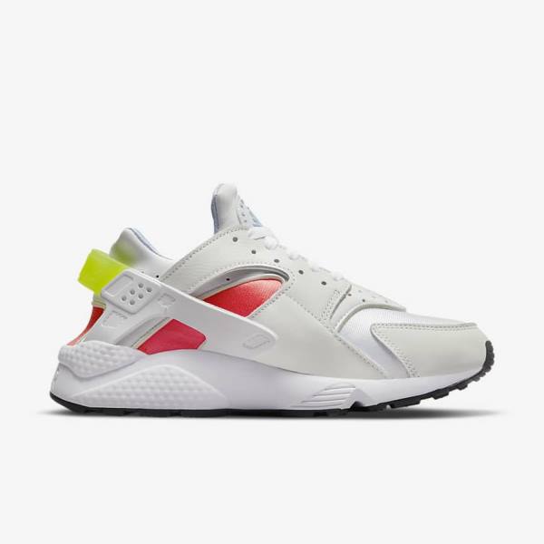 Women's Nike Air Huarache Trainers White / Light Red / Black | NK804UBS