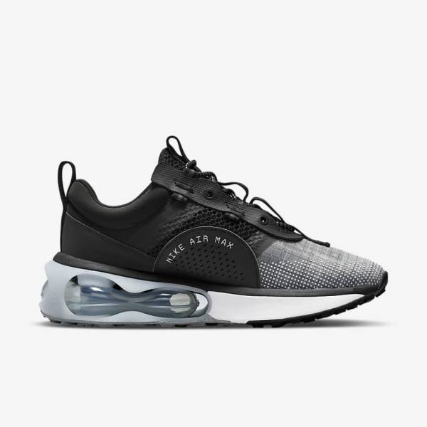 Women's Nike Air Max 2021 Trainers Black / Metal Silver / Grey / White | NK124UWD