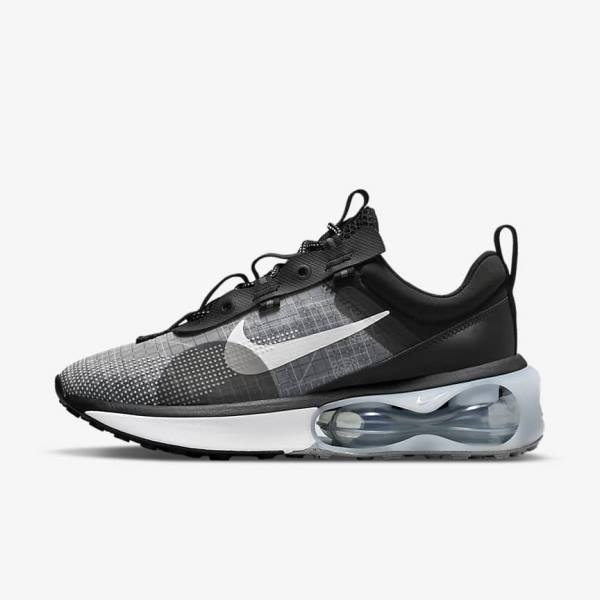 Women\'s Nike Air Max 2021 Trainers Black / Metal Silver / Grey / White | NK124UWD