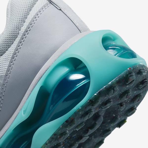 Women's Nike Air Max 2021 Trainers Platinum / Turquoise / Grey / Black | NK231ZVH