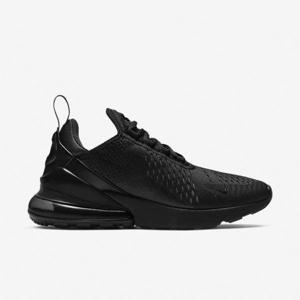 Women's Nike Air Max 270 Trainers Black | NK705YKE