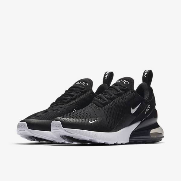 Women's Nike Air Max 270 Trainers Black | NK705YKE