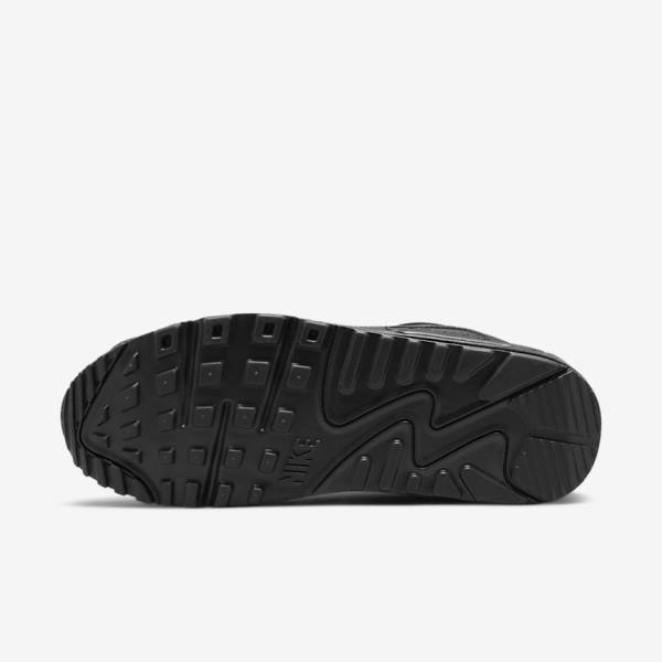 Women's Nike Air Max 90 Trainers Black | NK978FMQ