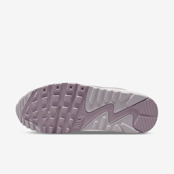 Women's Nike Air Max 90 Trainers Purple / White | NK169CAW