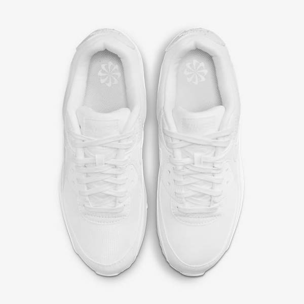 Women's Nike Air Max 90 Trainers White | NK512FGC