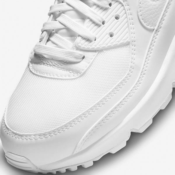 Women's Nike Air Max 90 Trainers White | NK512FGC