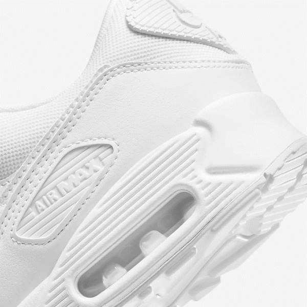 Women's Nike Air Max 90 Trainers White | NK512FGC