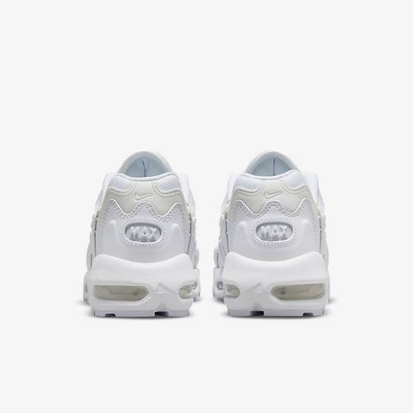 Women's Nike Air Max 96 2 Trainers White / Platinum / Metal Silver / White | NK840FRN