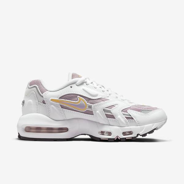 Women's Nike Air Max 96 2 Trainers White / Purple / Pink / Purple | NK967NWP