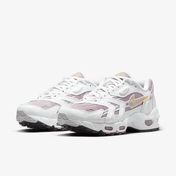 Women's Nike Air Max 96 2 Trainers White / Purple / Pink / Purple | NK967NWP