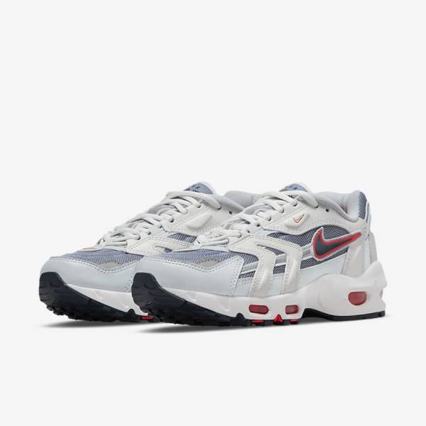 Women's Nike Air Max 96 II Trainers White / Navy | NK832YIK