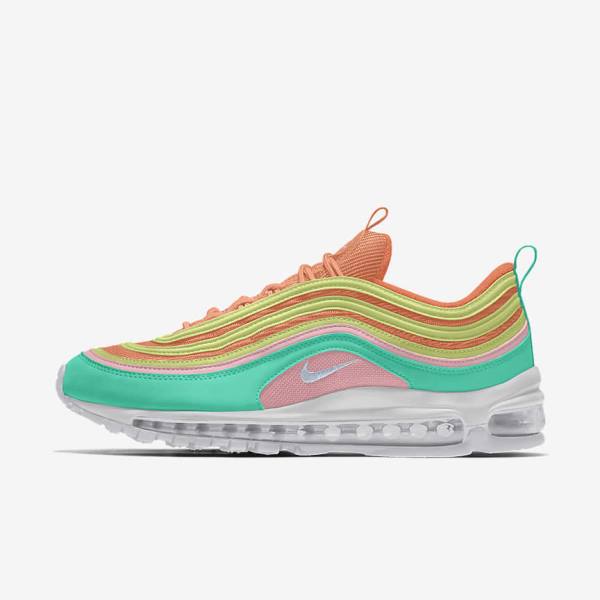 Women\'s Nike Air Max 97 By You Custom Trainers Multicolor | NK082DLH