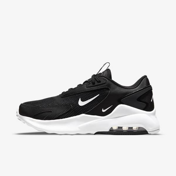 Women\'s Nike Air Max Bolt Trainers Black / White | NK536VNX