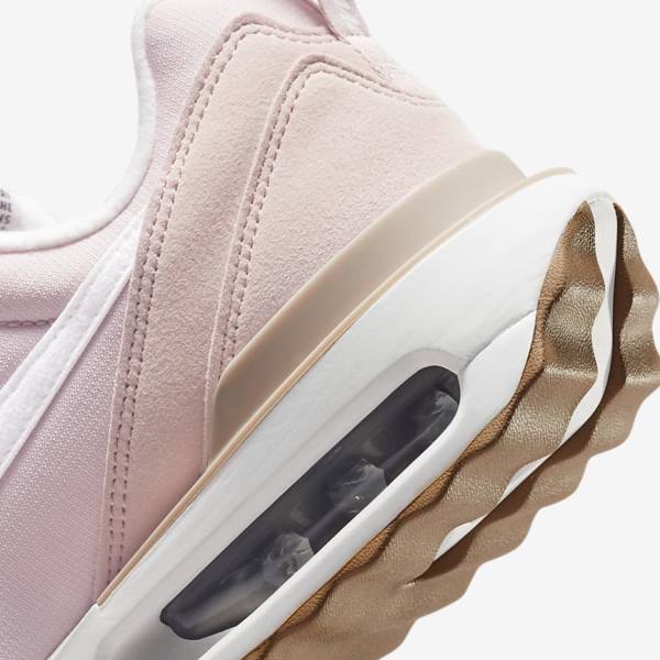 Women's Nike Air Max Dawn Trainers Pink / Black / Light Brown / White | NK431QTY