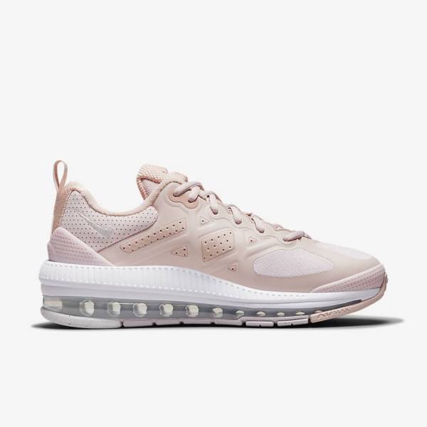 Women's Nike Air Max Genome Trainers Rose / Pink / White | NK468YOK