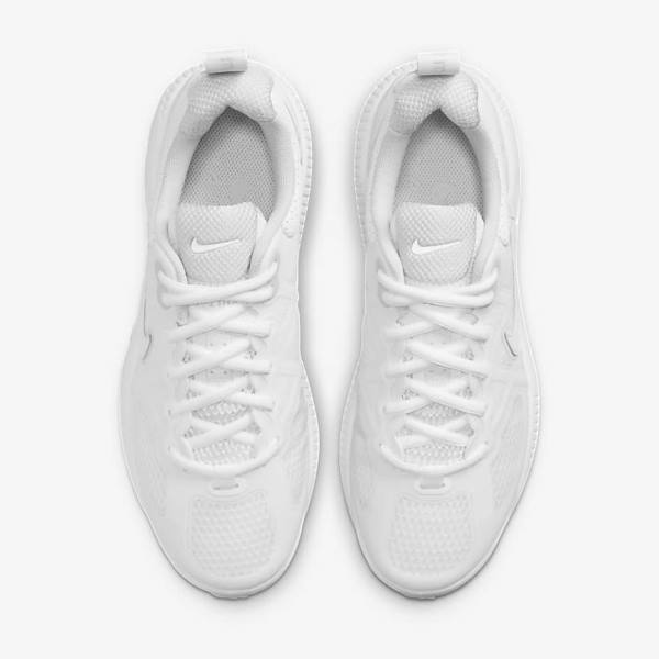 Women's Nike Air Max Genome Trainers White / Platinum / White | NK127GXB