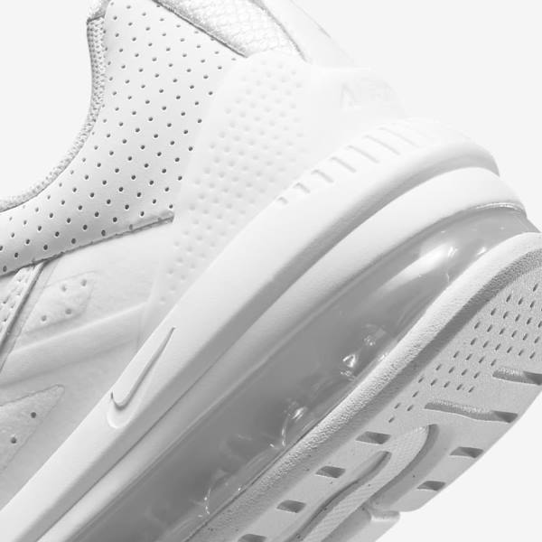 Women's Nike Air Max Genome Trainers White / Platinum / White | NK127GXB