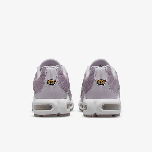 Women's Nike Air Max Plus Trainers Purple / White / Metal Silver | NK602PHD