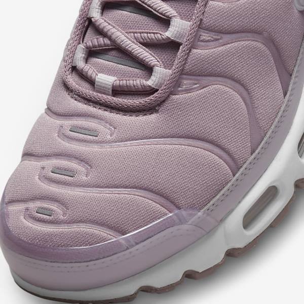 Women's Nike Air Max Plus Trainers Purple / White / Metal Silver | NK602PHD