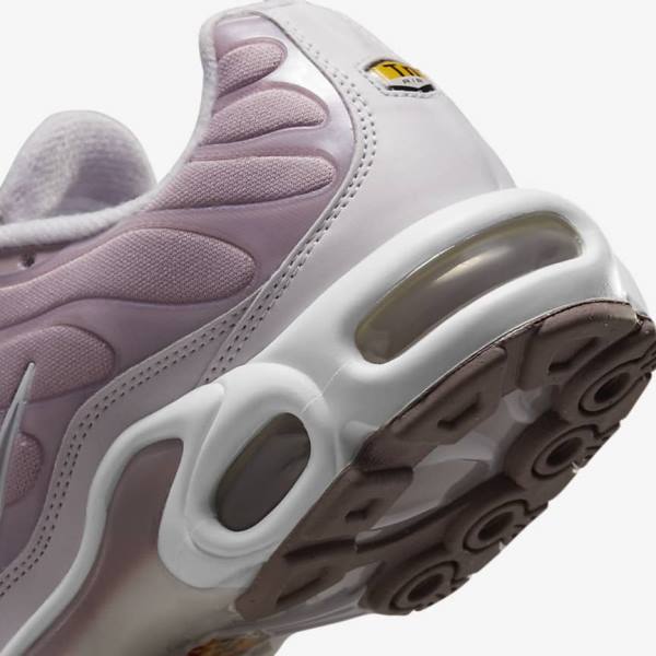 Women's Nike Air Max Plus Trainers Purple / White / Metal Silver | NK602PHD