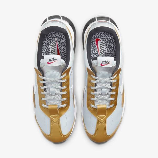 Women's Nike Air Max Pre-Day SE Trainers Platinum / Metal Gold / Metal Silver / White | NK759VNE