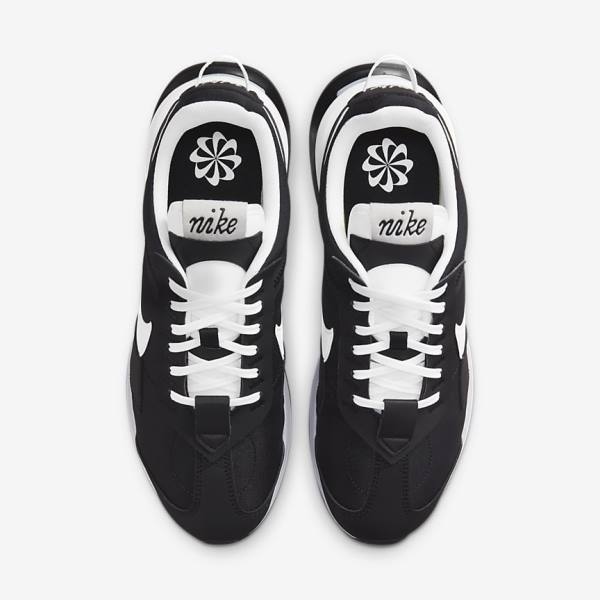 Women's Nike Air Max Pre-Day Trainers Black / Metal Silver / White | NK980ZUD