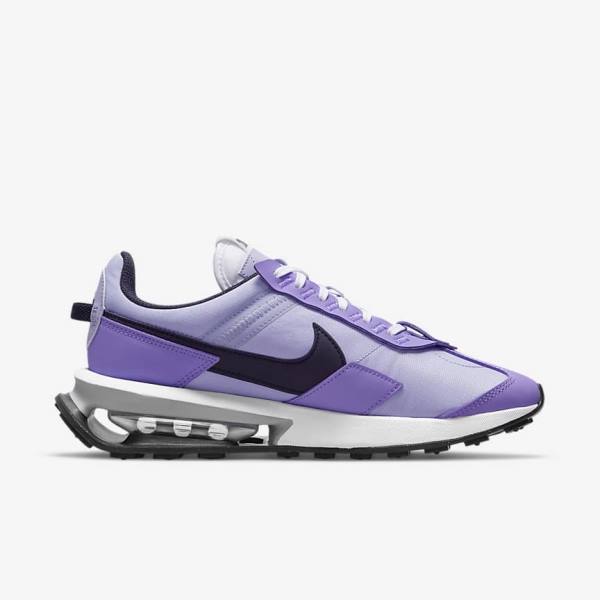 Women's Nike Air Max Pre-Day Trainers Purple / Metal Silver / Black | NK043FVZ