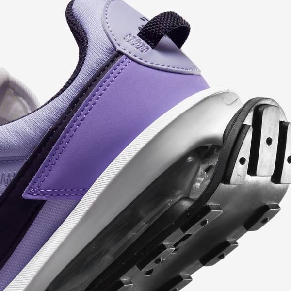 Women's Nike Air Max Pre-Day Trainers Purple / Metal Silver / Black | NK043FVZ