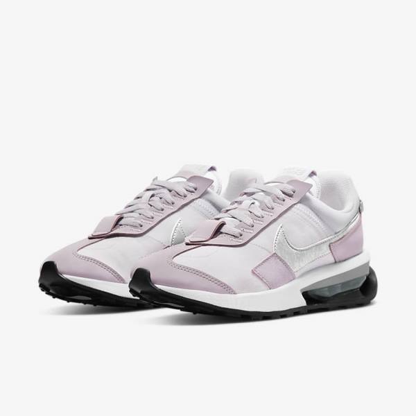 Women's Nike Air Max Pre-Day Trainers Purple / White / Grey | NK251FIJ