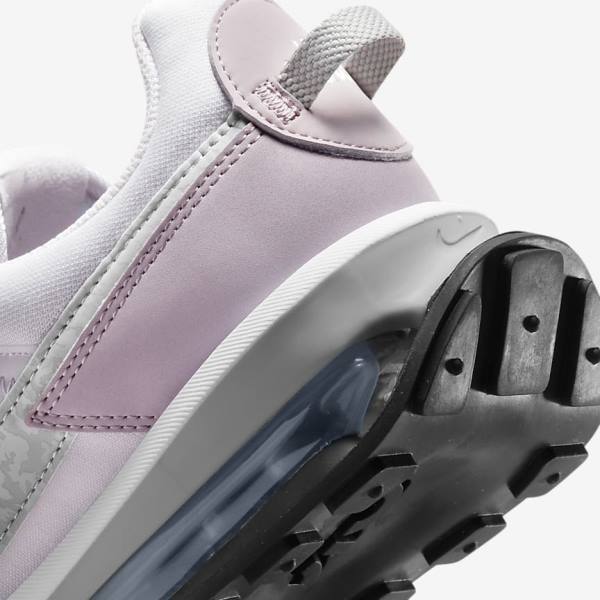 Women's Nike Air Max Pre-Day Trainers Purple / White / Grey | NK251FIJ