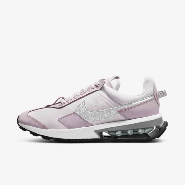 Women\'s Nike Air Max Pre-Day Trainers Purple / White / Grey | NK251FIJ