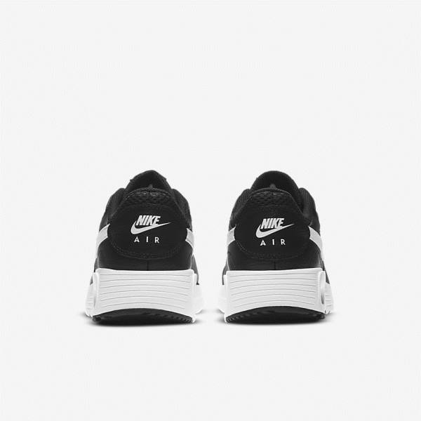 Women's Nike Air Max SC Trainers Black / White | NK152HGP