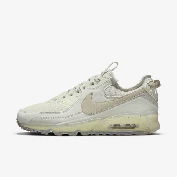 Women\'s Nike Air Max Terrascape 90 Trainers Light Beige | NK073YET