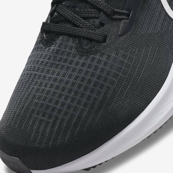 Women's Nike Air Zoom Pegasus 39 Road Running Shoes Black / Dark Grey / White | NK748AMP