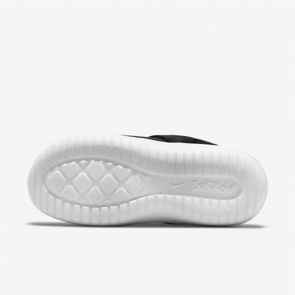 Women's Nike Burrow Slipper Trainers Black / White | NK065BZC