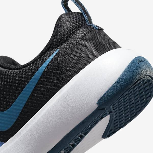 Women's Nike City Rep TR Training Shoes Black / Blue / White | NK475MTJ