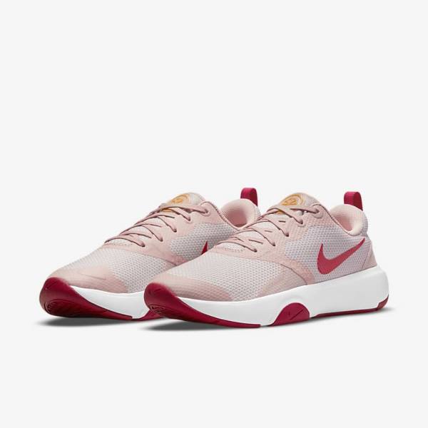 Women's Nike City Rep TR Training Shoes Pink / Yellow / Pink | NK765PJO