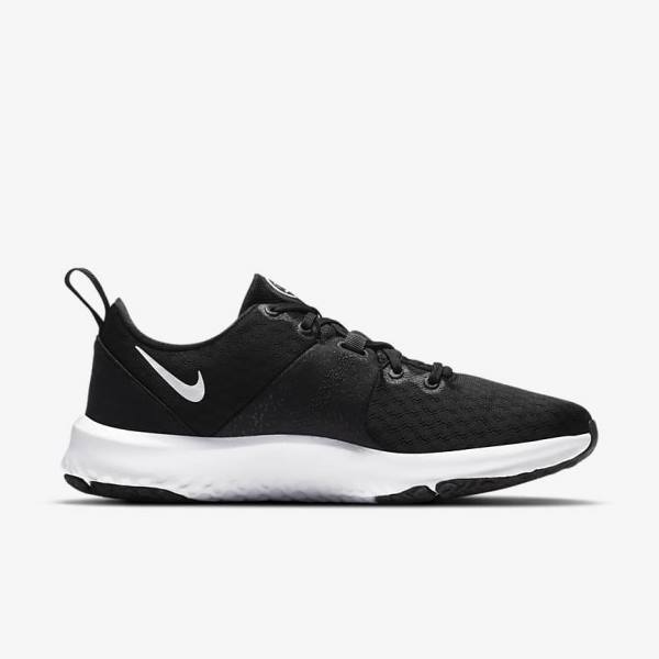 Women's Nike City Trainer 3 Training Shoes Black / Dark Grey / White | NK407NLK