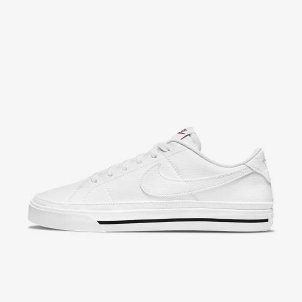 Women\'s Nike Court Legacy Next Nature Trainers White / Black / White | NK190ASI