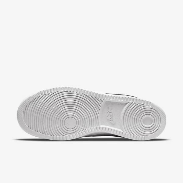 Women's Nike Court Vision Low Next Nature Trainers White / Black | NK294ETN