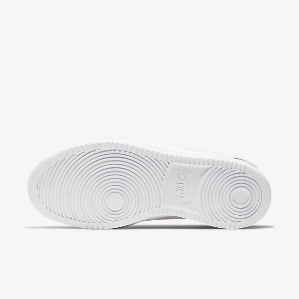 Women's Nike Court Vision Low Trainers White | NK317UKC