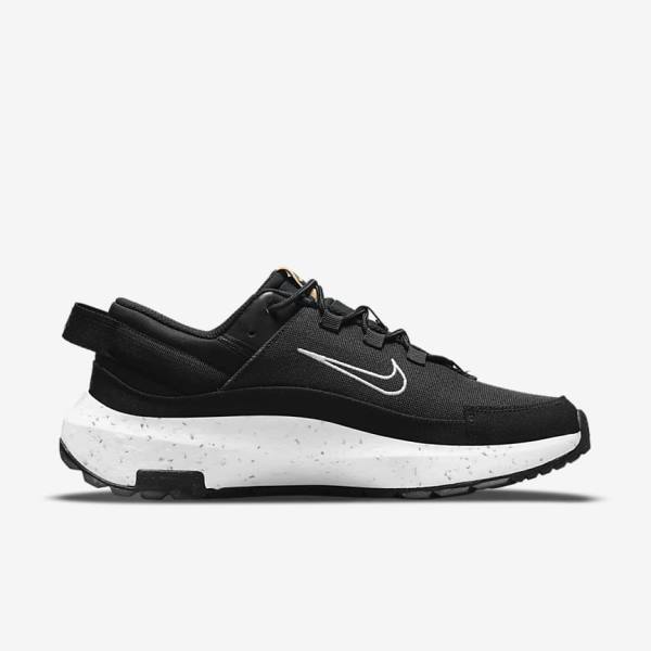 Women's Nike Crater Remixa Trainers Black / Dark Grey / White | NK629QDM